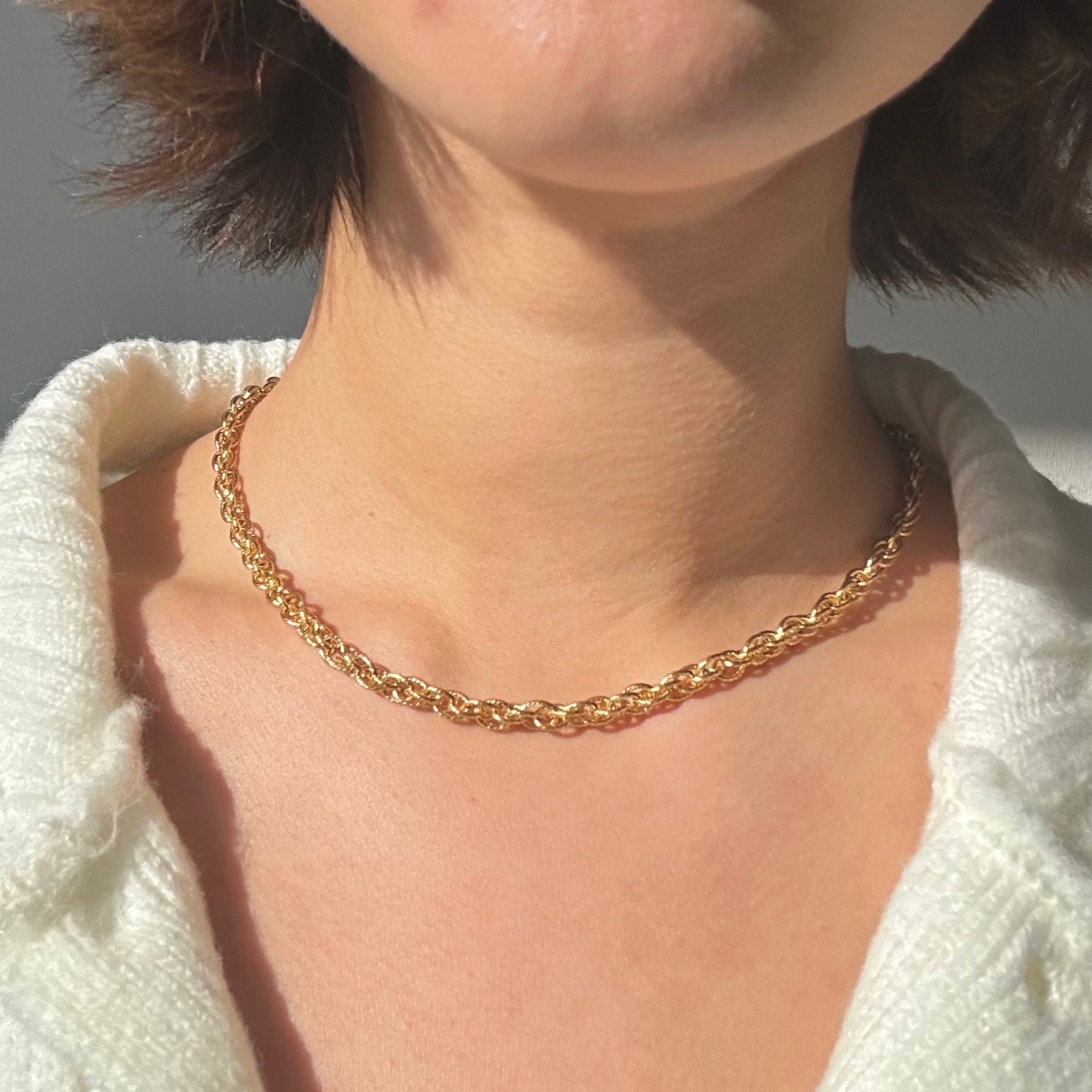 chunky choker necklace