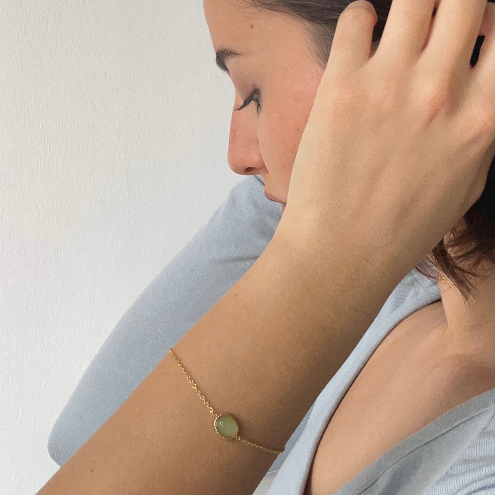 gold plated bracelet