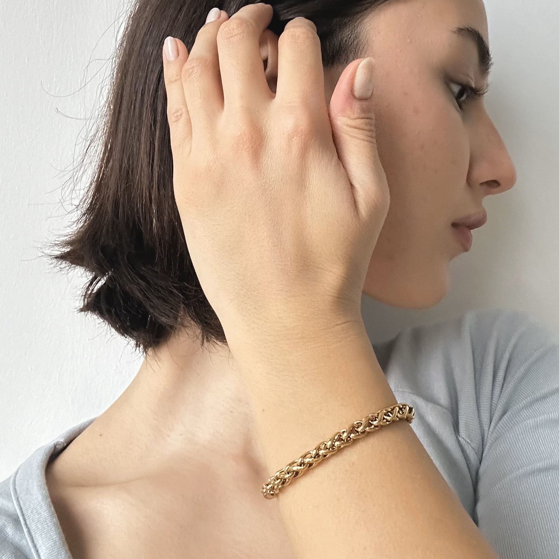 waterproof gold chain bracelet
