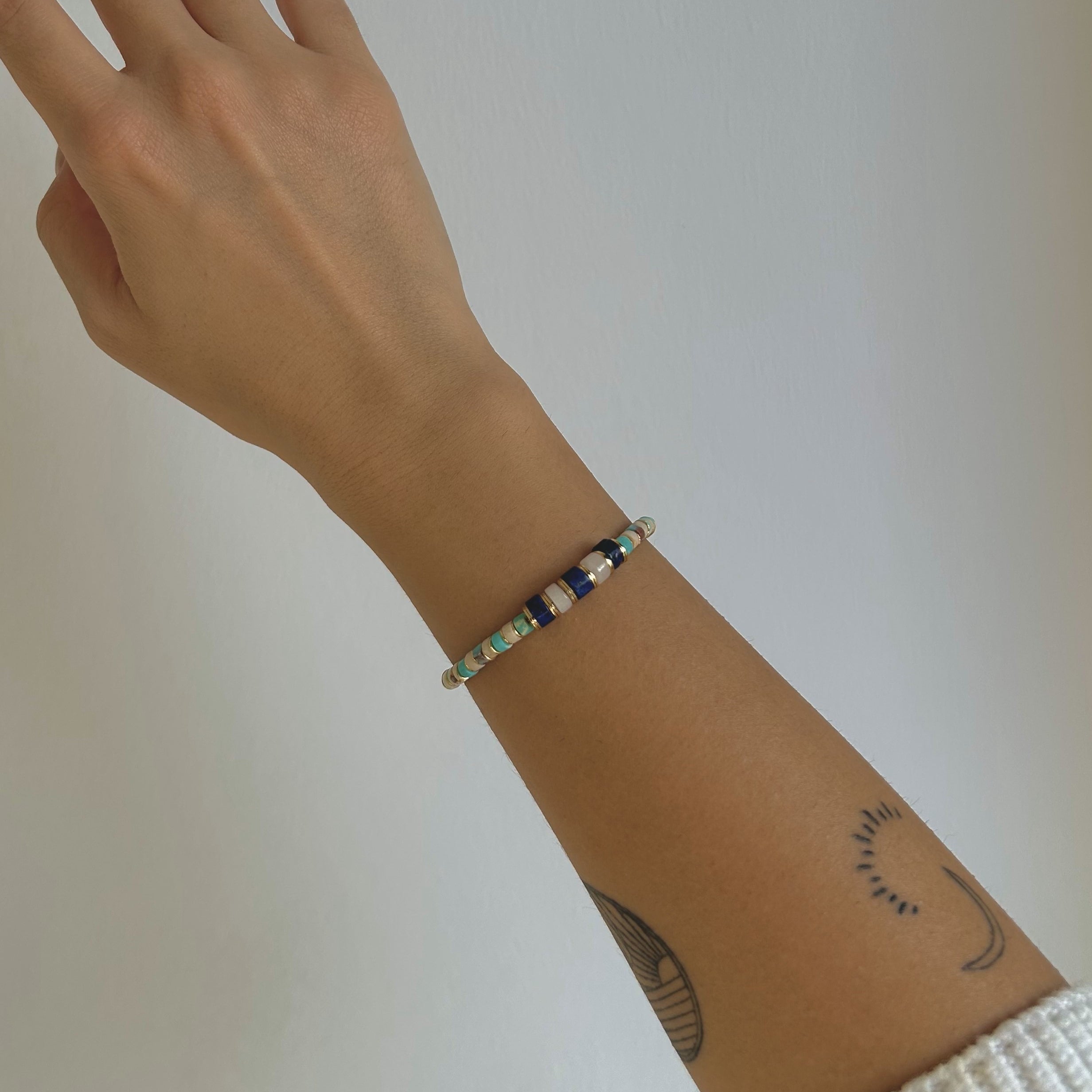 gold layering bracelet