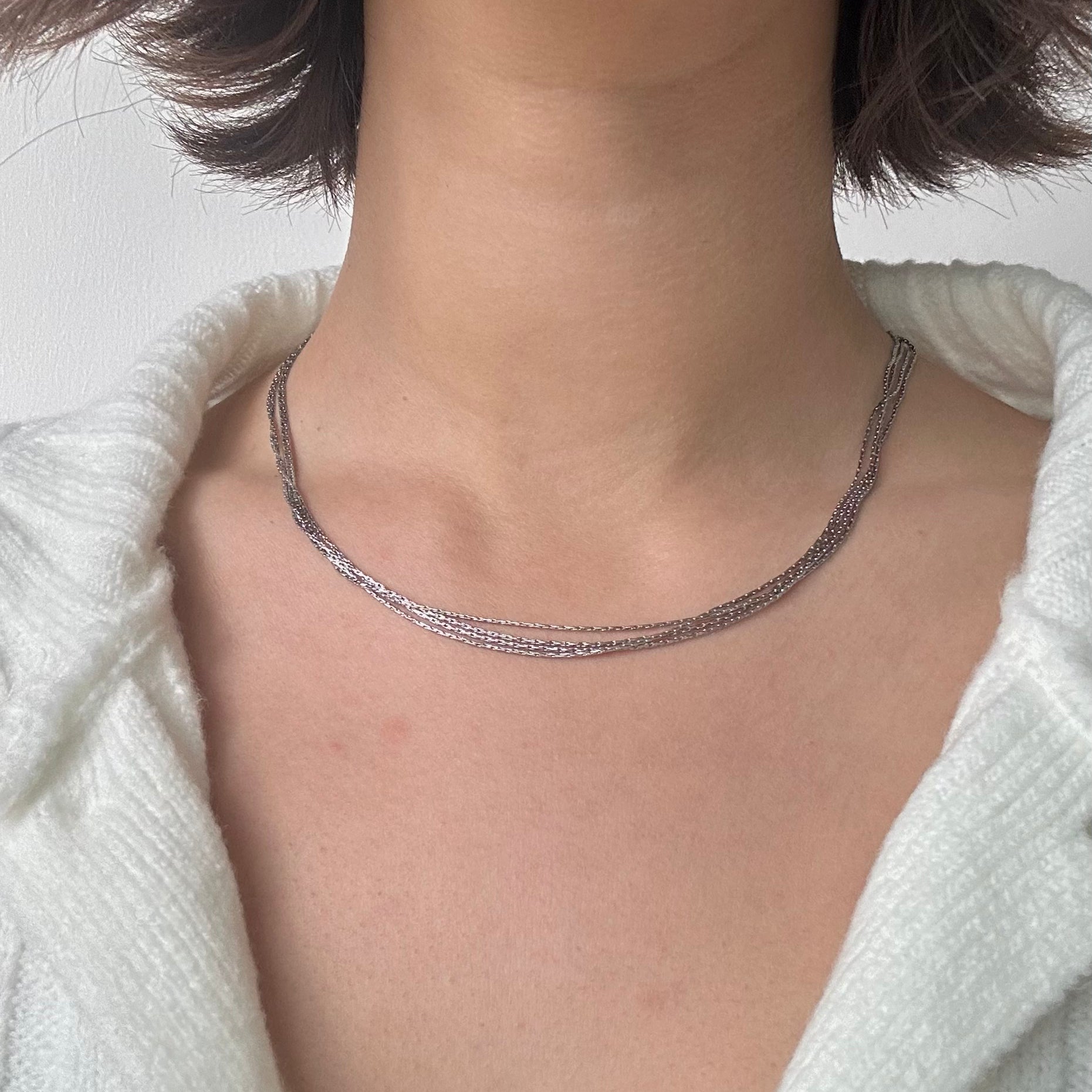 dainty chain necklace