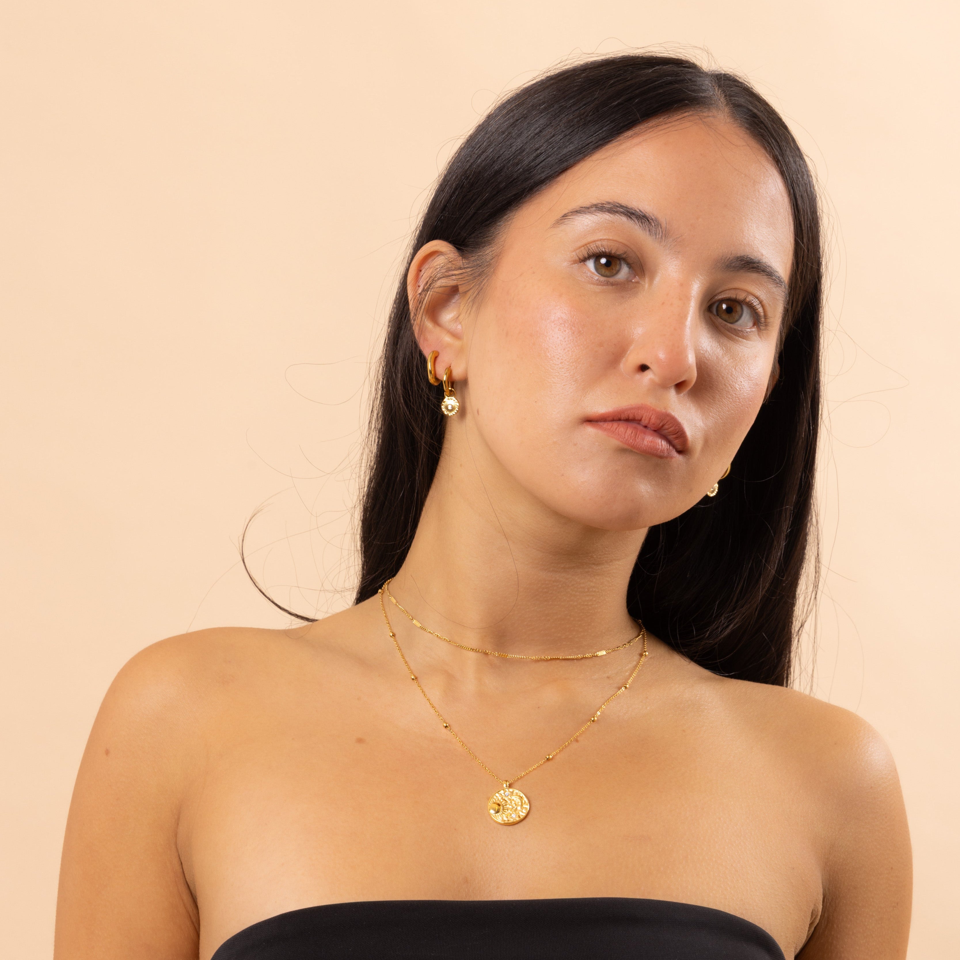 waterproof anti tarnish celestial necklace gift