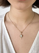 Long Star Pendant Necklace