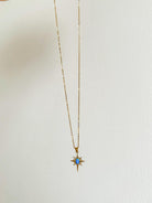 Gold Star Pendant Necklace