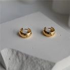 Gold Chunky Everyday Hoops