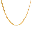 gold heart chain necklace