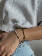 gold stacking bracelets