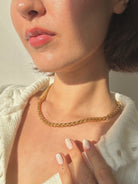 thick rope chain choker